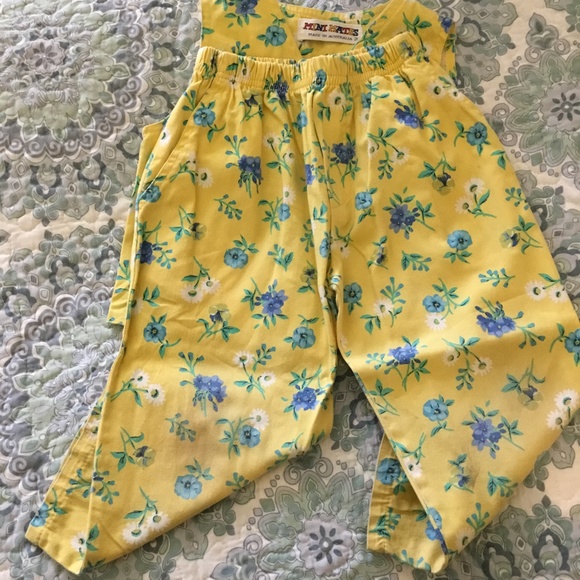 Kids Two Pc Summer Pant Suit Size 2 - Picture 4 of 9